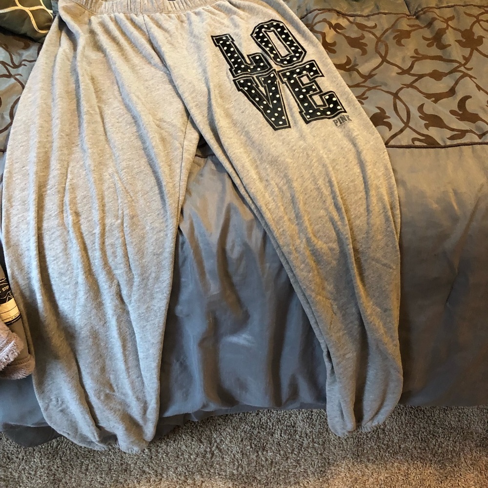 Pink vC sweatpants